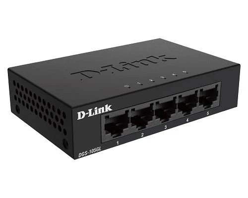 D-Link DGS-105GL 5-Port Unmanaged Gigabit Metal Desktop Switch "PRE-ORDER ONLY" - Image 4