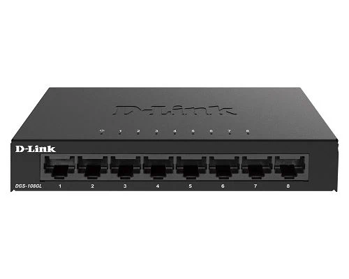 D-Link DGS-108 8-Port Unmanaged Gigabit Metal Desktop Switch "PRE-ORDER ONLY" - Image 2