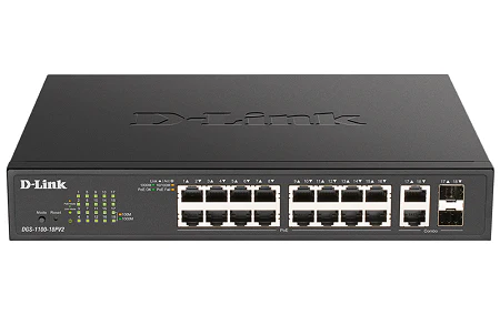 D-Link DGS-1100-18Pv2 18-Port Gigabit Smart Managed PoE Switch "PRE-ORDER ONLY" - Image 2