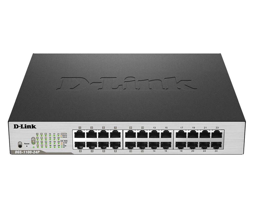 D-Link DGS-1100-24P 24-Port PoE Gigabit Smart Managed Switch "PRE-ORDER ONLY"