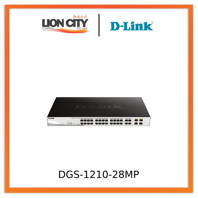 D-Link DGS-1210-28MP 28-Port Gigabit Smart Managed PoE Switch "PRE-ORDER ONLY"