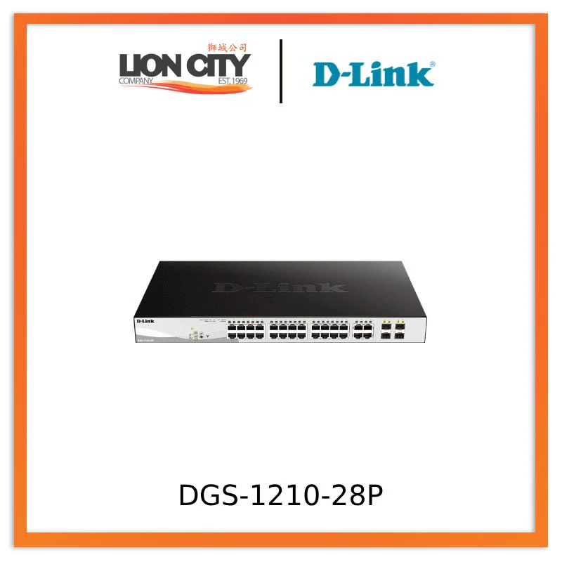 D-Link DGS-1210-28P 28-Port Gigabit Smart Managed PoE Switch "PRE-ORDER ONLY"