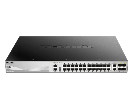 D-Link DGS-3130-30PS 30-Port Lite Layer 3 Stackable Managed Gigabit PoE Switch "PRE-ORDER ONLY" - Image 3