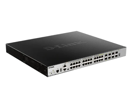 D-Link DGS-3630-28PC 28-Port Layer 3 Stackable Managed PoE Gigabit Switch "PRE-ORDER ONLY" - Image 2