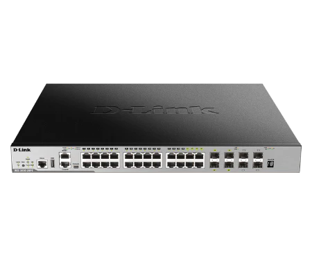D-Link DGS-3630-28PC 28-Port Layer 3 Stackable Managed PoE Gigabit Switch "PRE-ORDER ONLY" - Image 3