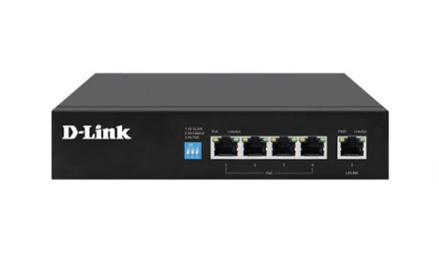D-Link DGS-F1005P-E 250M 5-Port 1000Mbps Switch with 4 PoE Ports and 1 Uplink Port "PRE-ORDER ONLY" - Image 2