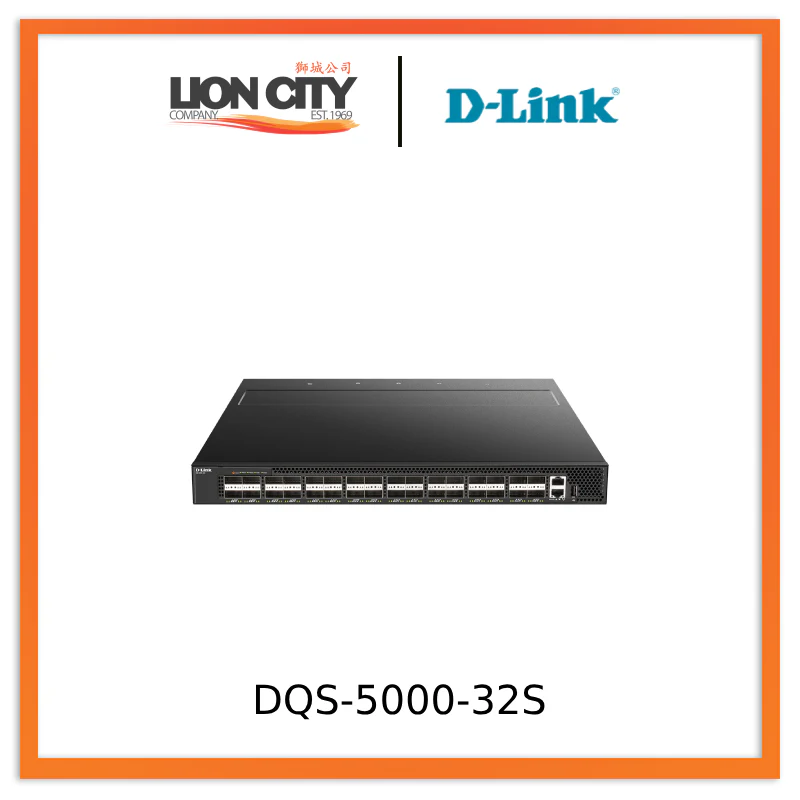D-Link DQS-5000-32S 32-Port 40G Data Center Switch "PRE-ORDER ONLY"