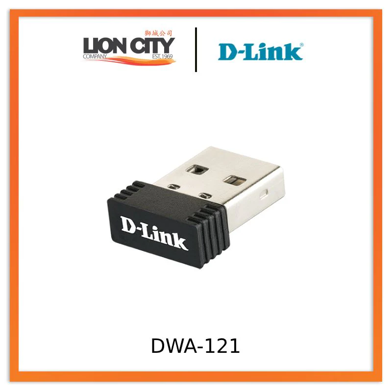 D-Link DWA-121 Wireless N 150 Pico USB Adapter "PRE-ORDER ONLY"