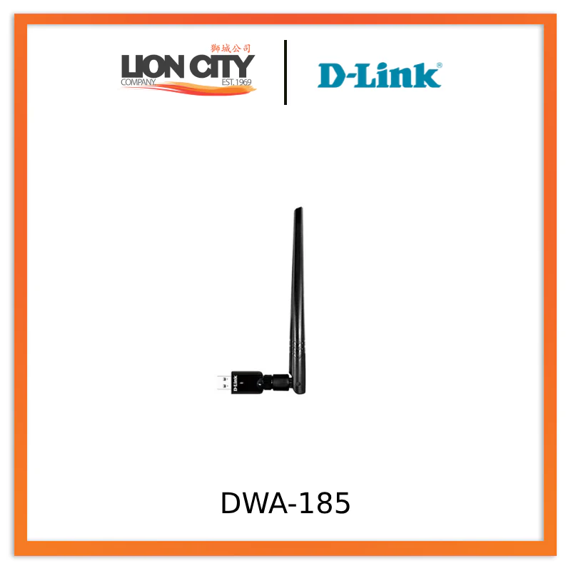 D-Link DWA-185 Wireless AC1200 Dual Band USB 3.0 Adapter "PRE-ORDER ONLY"