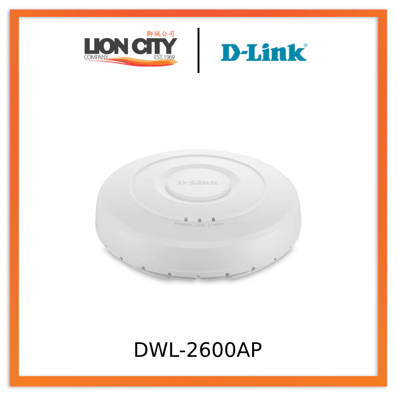 D-Link DWL-2600AP Unified N Single-band PoE Access Point "PRE-ORDER ONLY"