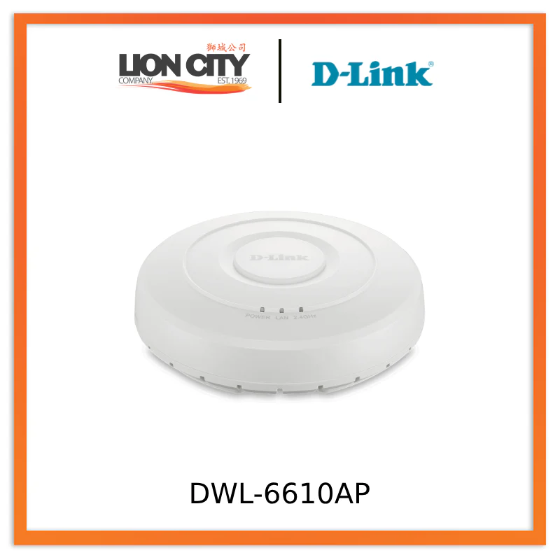 D-Link DWL-6610AP Dual-Band 802.11n/ac Unified Wireless Access Point "PRE-ORDER ONLY"