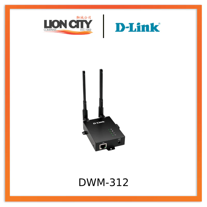 D-Link DWM-312 4G LTE M2M Router "PRE-ORDER ONLY"
