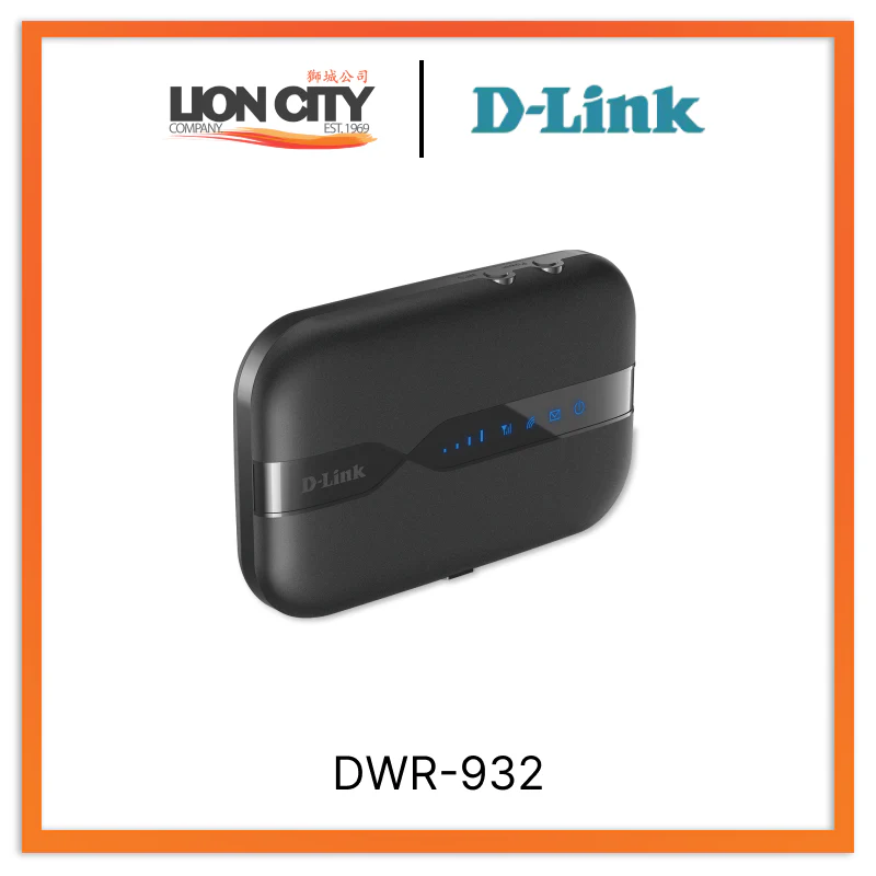 D-Link DWR-932 4G/LTE Mobile Router "PRE-ORDER ONLY"