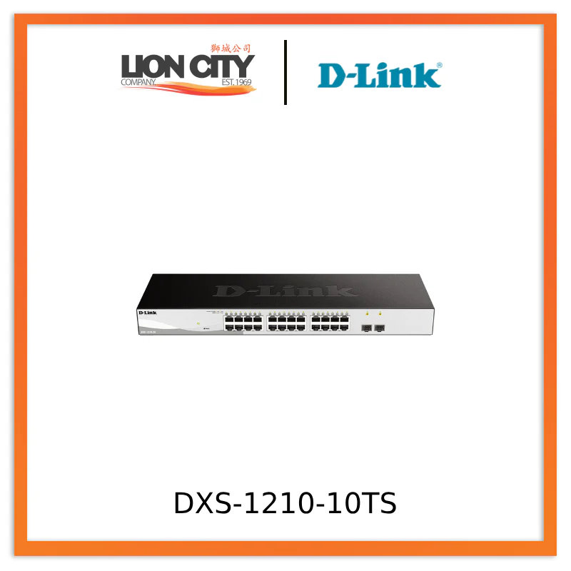 D-Link DXS-1210-10TS 10 Gigabit Ethernet Smart Managed Switches "PRE-ORDER ONLY"