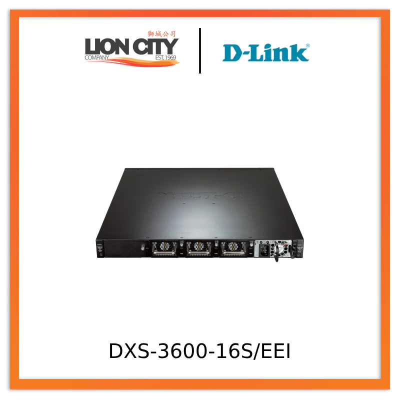D-Link DXS-3600-16S/EEI 8-Port 10 Gigabit L2/L3 Managed Aggregation Switch "PRE-ORDER ONLY"