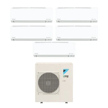 Daikin System 5 Aircon Wi‑Fi 2×9000 & 3×12000 BTU