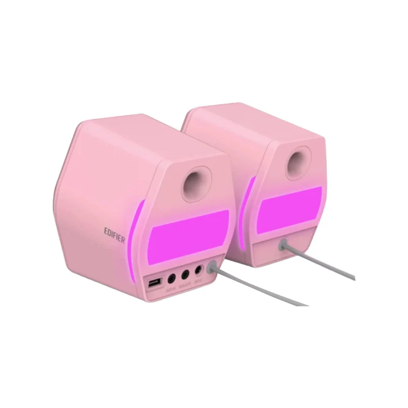 EDIFIER G2000 PINK RGB Gaming Speaker With Bluetooth 16W - Image 4