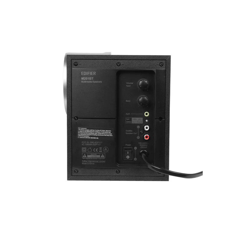 EDIFIER M201BT 2.1 Speaker Bluetooth 5.0 34W-Black - Image 3