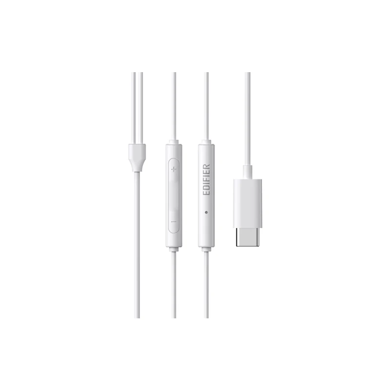 EDIFIER P180 PLUS USB-C WHITE HI-RES Earbuds With Mic - Image 3