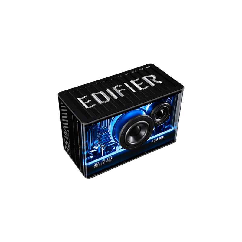 EDIFIER QD35 BLACK Tabletop Bluetooth RGB Speaker - Image 3