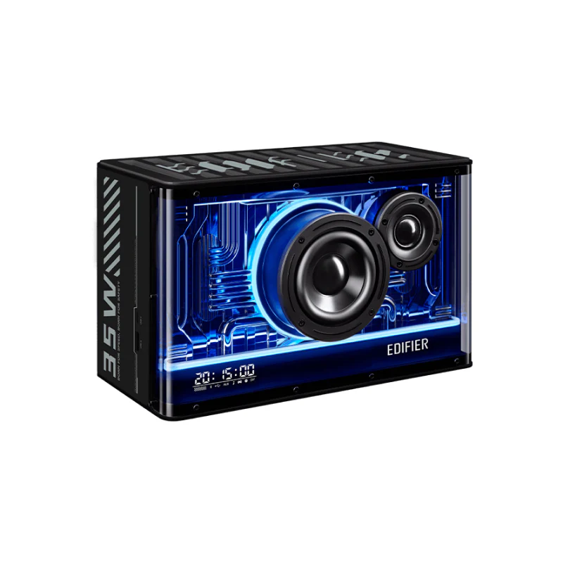 EDIFIER QD35 BLACK Tabletop Bluetooth RGB Speaker - Image 4