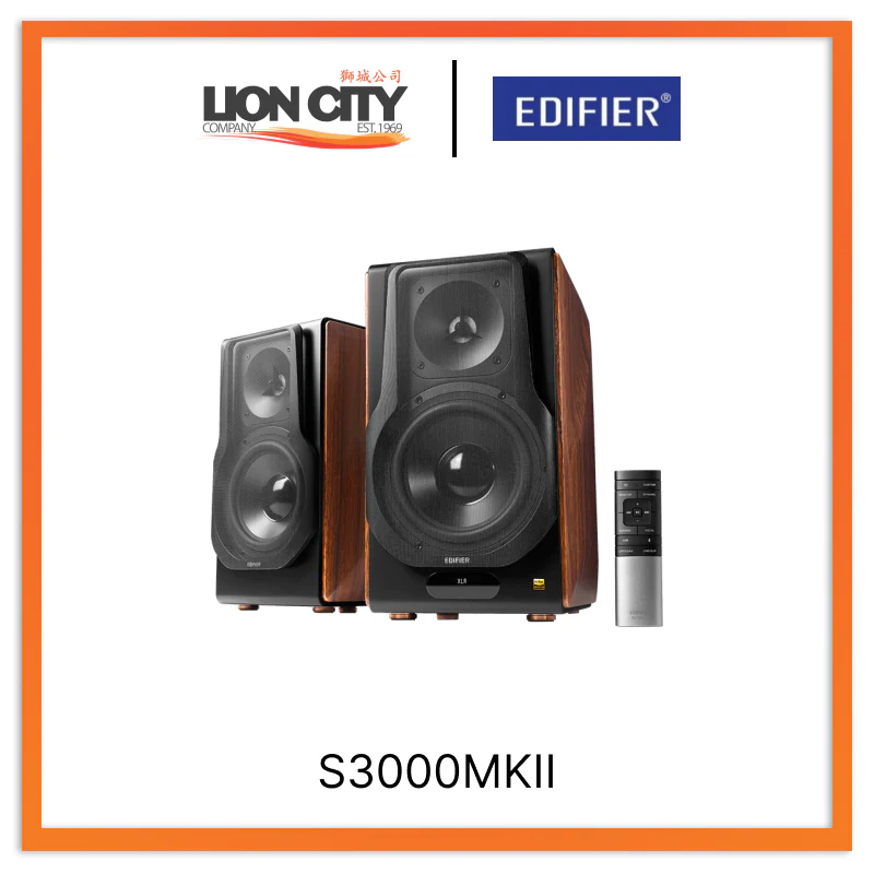 EDIFIER S3000MKII BROWN Premium 2.0 Speaker 256W