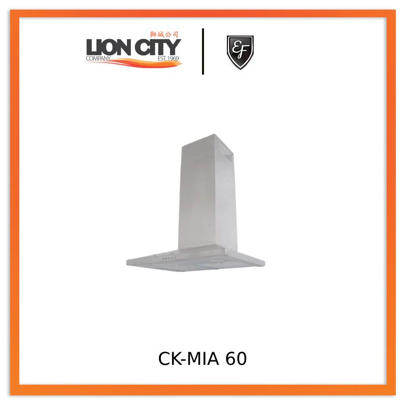 EF CK-MIA 60 Chimney Cooker Hood