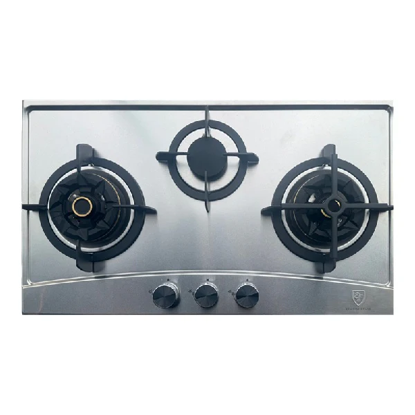 EF EFH 3768 WT VSB Gas Hob 76CM +  EFCH 9231T SS Cooker Hood 90CM - Image 3