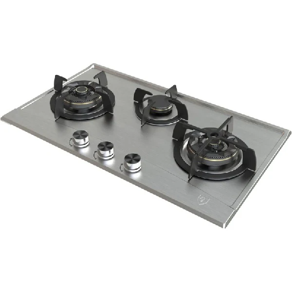 EF EFH 3768 WT VSB Gas Hob 76CM +  EFCH 9231T SS Cooker Hood 90CM - Image 4