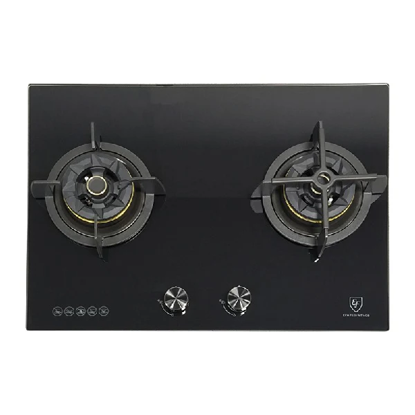 EF EFH 7520 WT VGB Gas Hob 70CM + EFCH 9204T BK Cooker Hood 90CM - Image 3