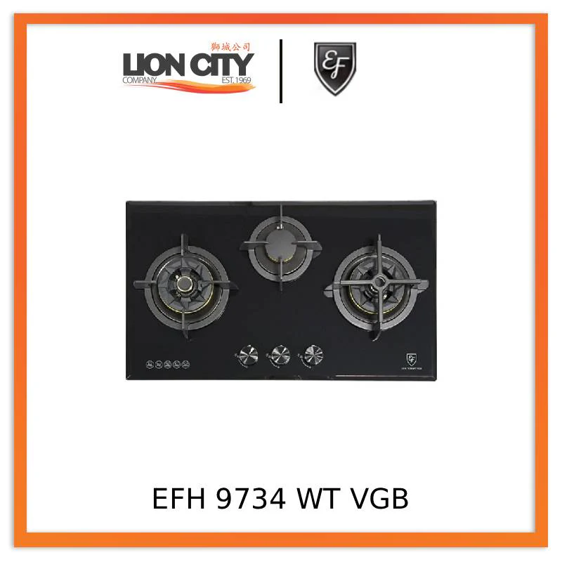 EF EFH 9734 WT VGB Gas Hob 88CM – EFH 9734 WT VGB