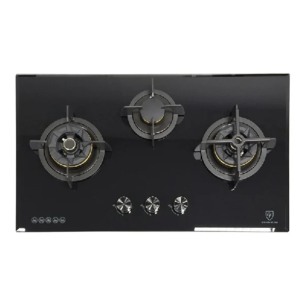 EF Gas Hob 88CM – EFH 9734 WT VGB+Cooker Hood 90CM – EFCH 9234T BK - Image 3