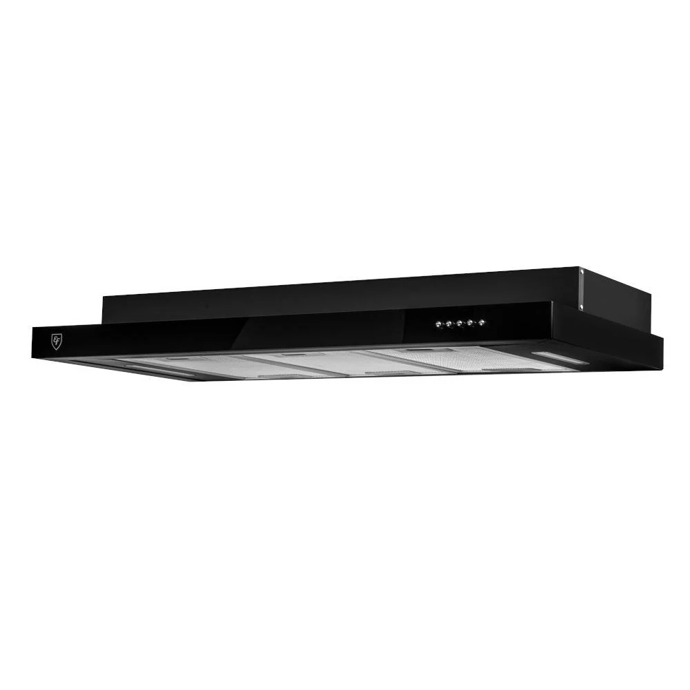 EF HB BI 2730 A 70cm Induction Built-in Ceramic Hob HBBI2730A + EF 90cm Conventional hood EFCH 9202T BK - Image 2