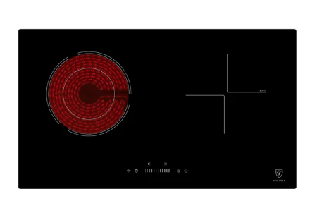 EF HB IV 2734 A Combi Hob 70CM + EFCH 9204T BK Cooker Hood 90CM - Image 3