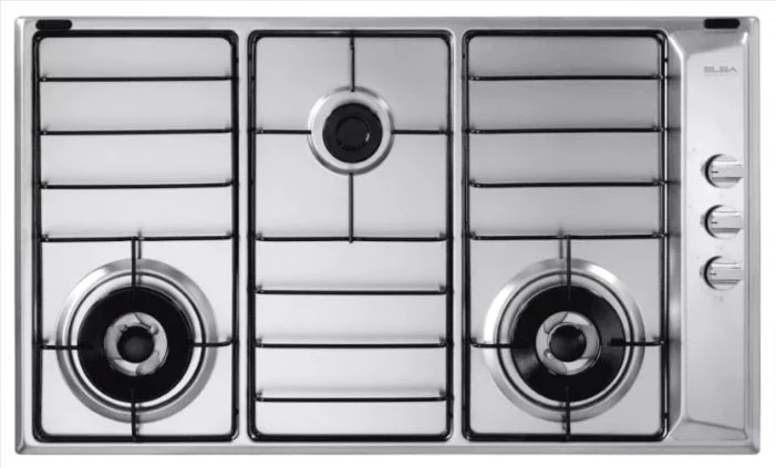Elba EHS 935D1 SB 90cm Built in Stainless Steel Gas Hob EHS935D1 SB - Image 2