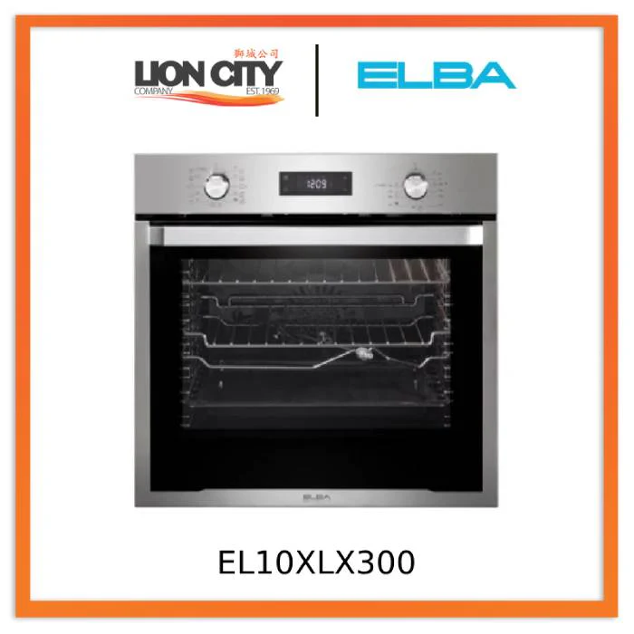 Elba EL10XLX300 60cm MultiFunction Built-in Oven EL 10 XLX 300