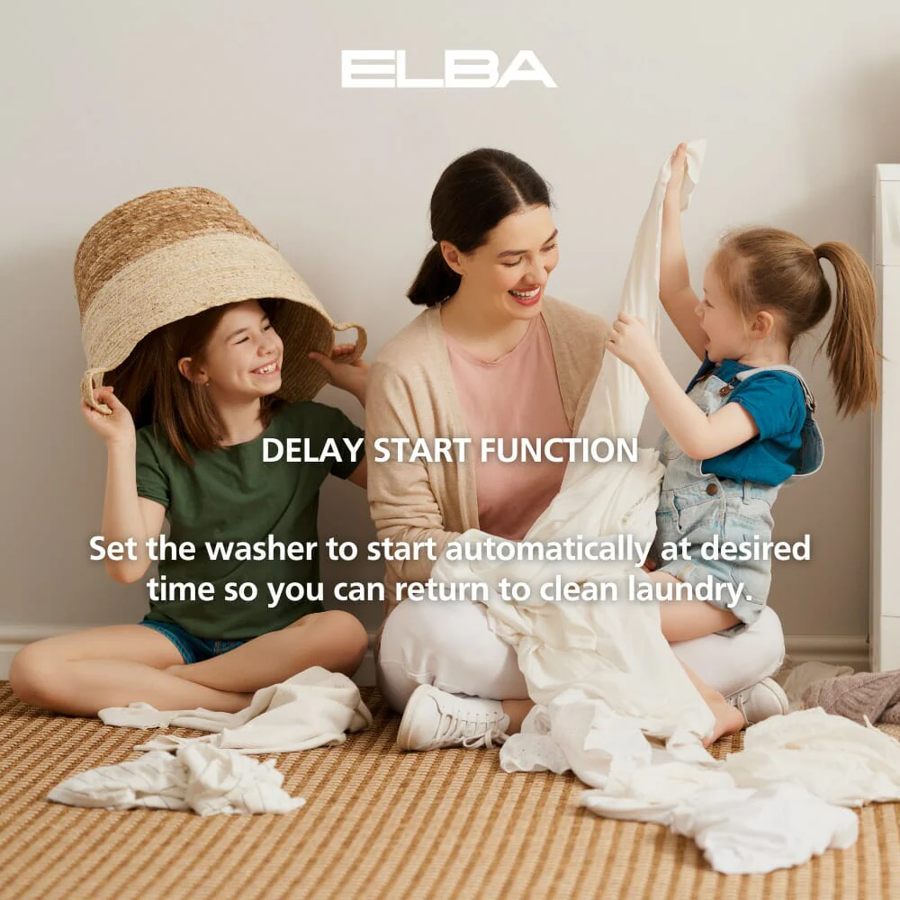 ELBA EWF 80120 VT 8KG Front Load Washer - Image 5