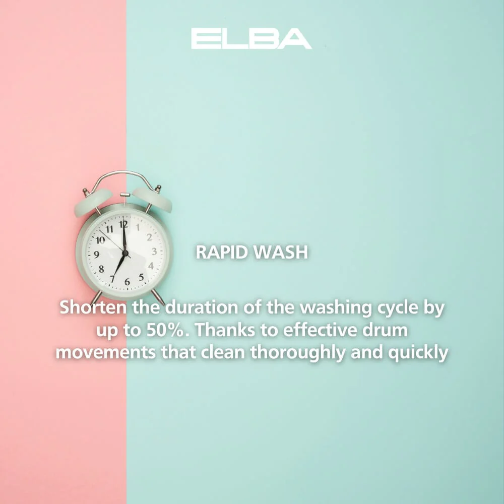 ELBA EWF 80120 VT 8KG Front Load Washer - Image 8