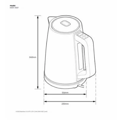 Electrolux E5EK1-50ST 1.7L UltimateTaste 500 Kettle - Image 7