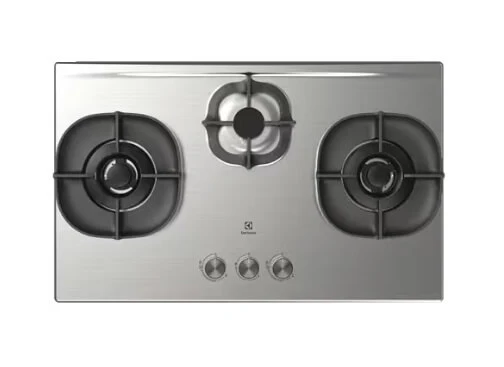 Electrolux EHG8351SCP (PUB) 82cm UltimateTaste 500 Built-in Gas Hob With 3 Cooking Zones - Image 2
