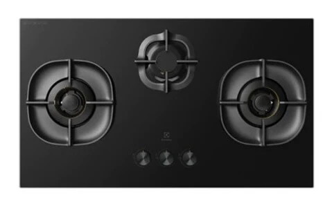 Electrolux EHG9350BCP 90cm UltimateTaste 500 Built-in Gas Hob With 3 Burners (PUB) - Image 2