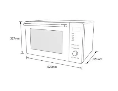 Electrolux EMC30D22BM New 30L Airfry Convection - Image 7