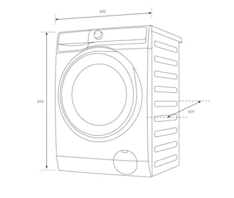 Electrolux EWW1343R7SC 13/9kg Ultimate Care 700 Washer Dryer - Image 6