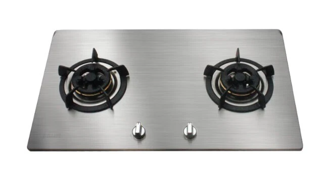 Ellane 60cm/90cm Slimline Hood With Black Panel EH-9160 + Ellane OS-802SV 86cm 2 Burner - Image 3