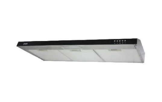 Ellane 60cm/90cm Slimline Hood With Black Panel EH-9180 + Ellane EB-248SV 3 Burner Stainless - Image 4