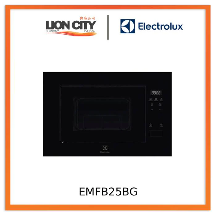Electrolux EMFB25BG 600 Series Built-in Grill Microwave Oven with 25L Capacity