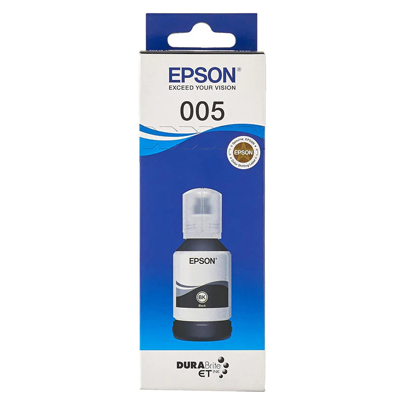 Epson 005 Ink Bottle Black - Image 2