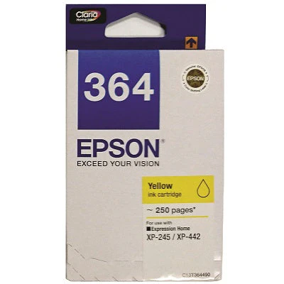 Epson C13T364490 Ink Cartridge for XP-245/442 (Yellow)