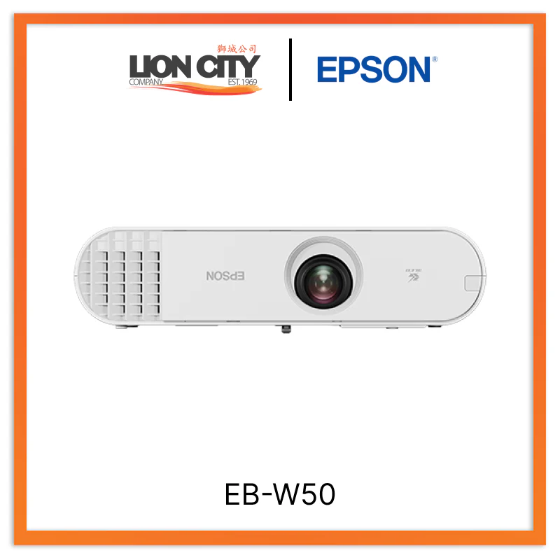 Epson EB-W50 WXGA 3LCD Projector