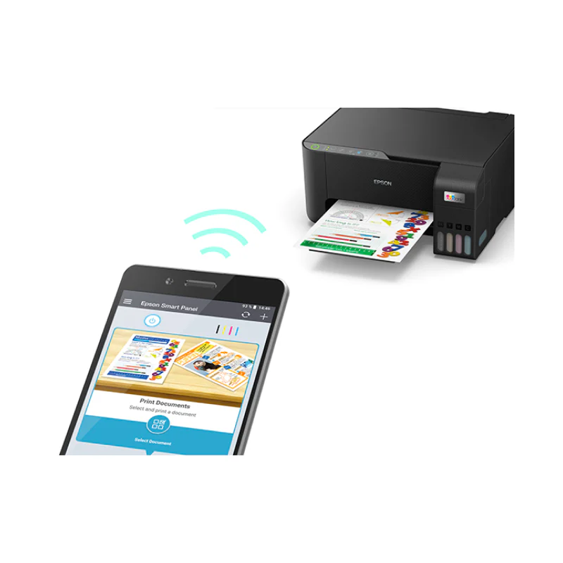 Epson EcoTank L3250 A4 Wi-Fi All-in-One Ink Tank Printer - Image 4